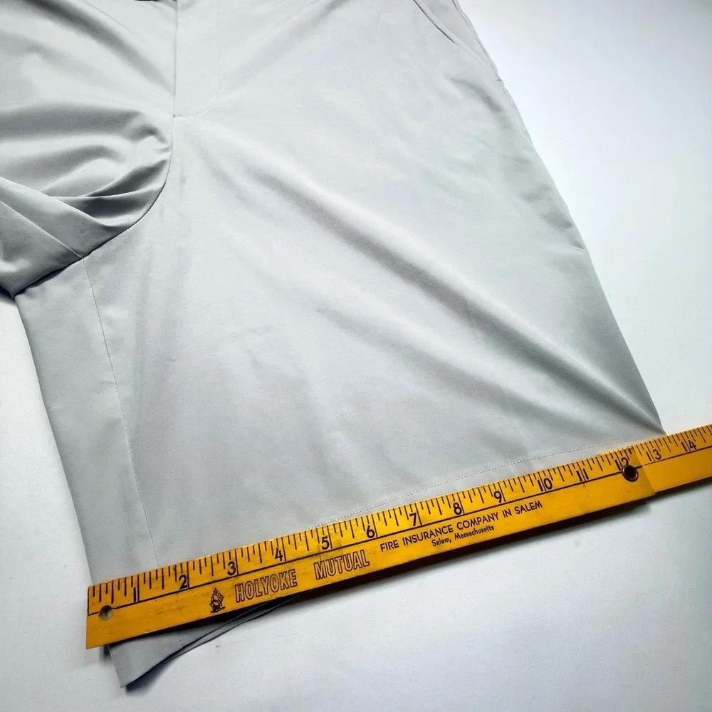 G/FORE Golf Shorts Mens 40 Gray Stretch Performance Flat‎ Front 9
